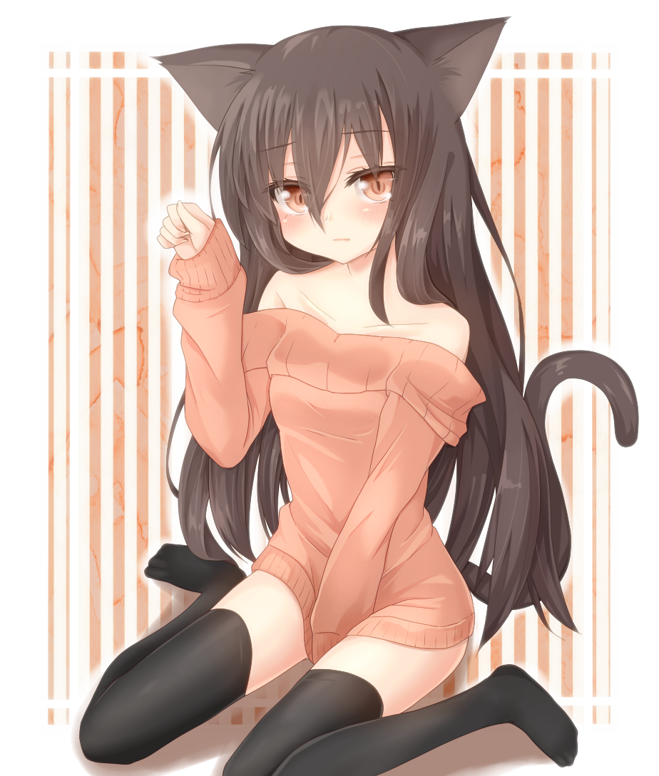 1boy, animal_ears, black_hair, brown_eyes, cat, cat_ears, kirito, kirito_(sao-ggo)