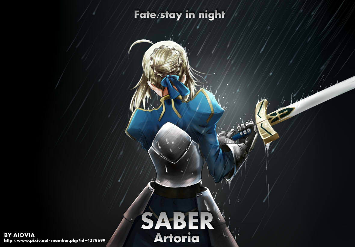 1girl, ahoge, armor, armored_dress, artist_name, blonde_hair, character_name, dress