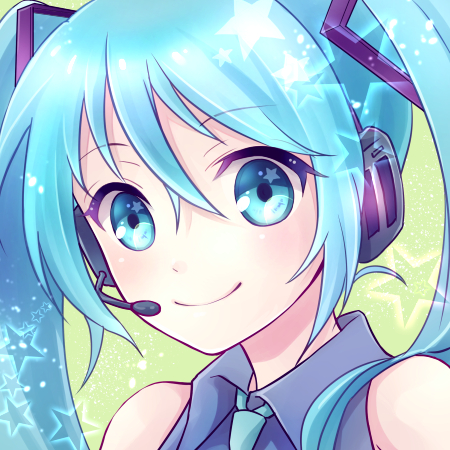 1girl, aqua_eyes, aqua_hair, bust, face, hatsune_miku, headset, lowres