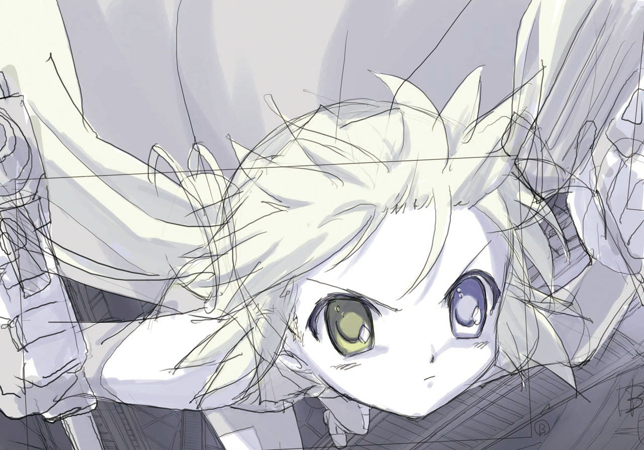 genga, motoki_tanaka, production_materials, rewrite, rewrite_(game)