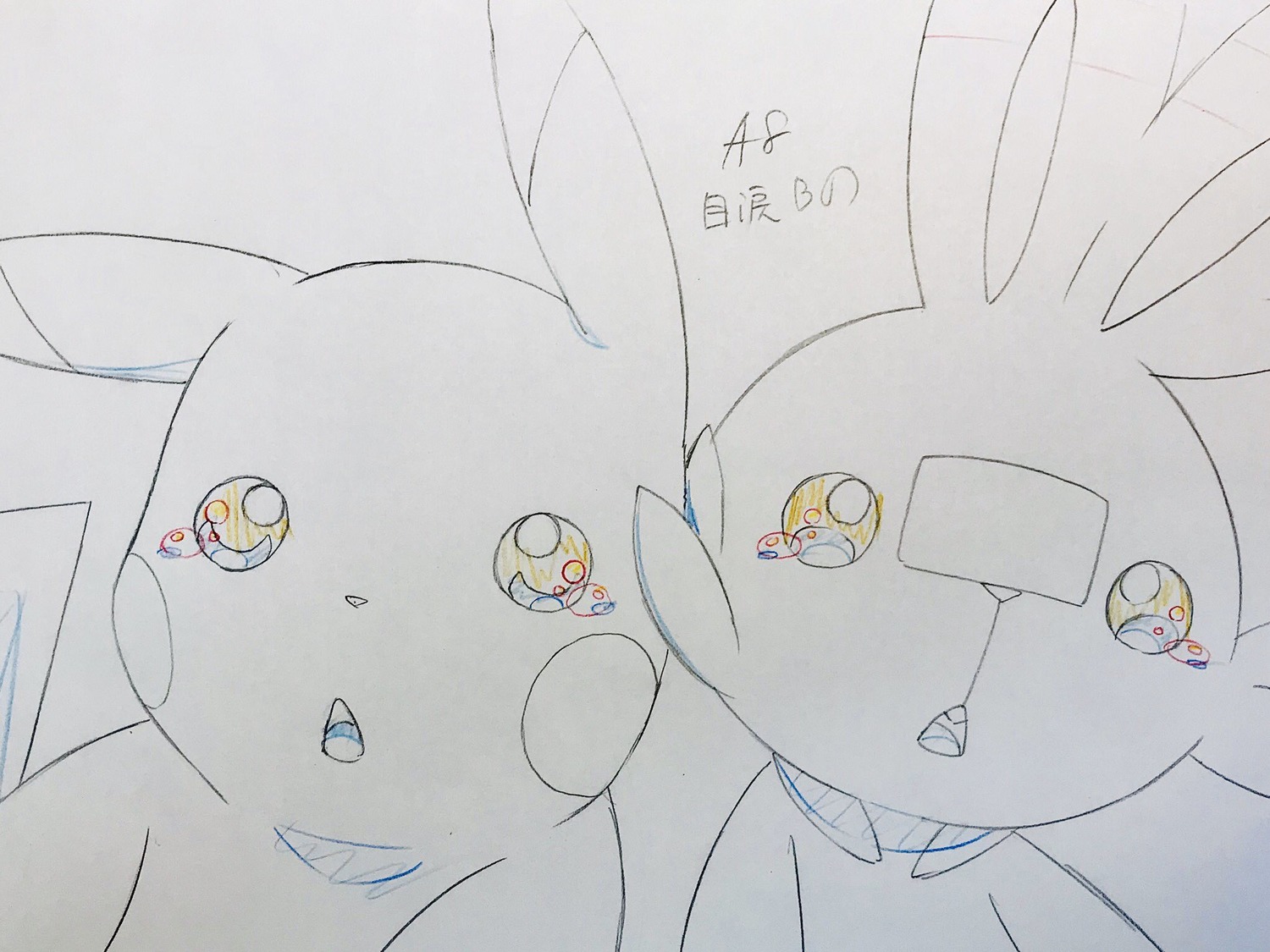 genga, pokemon, pokemon_(2019), production_materials, sayuri_ichiishi