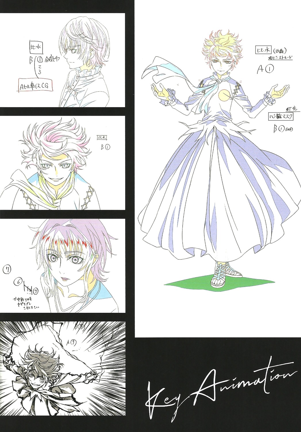 artist_unknown, genga, k_project, k_seven_stories, production_materials
