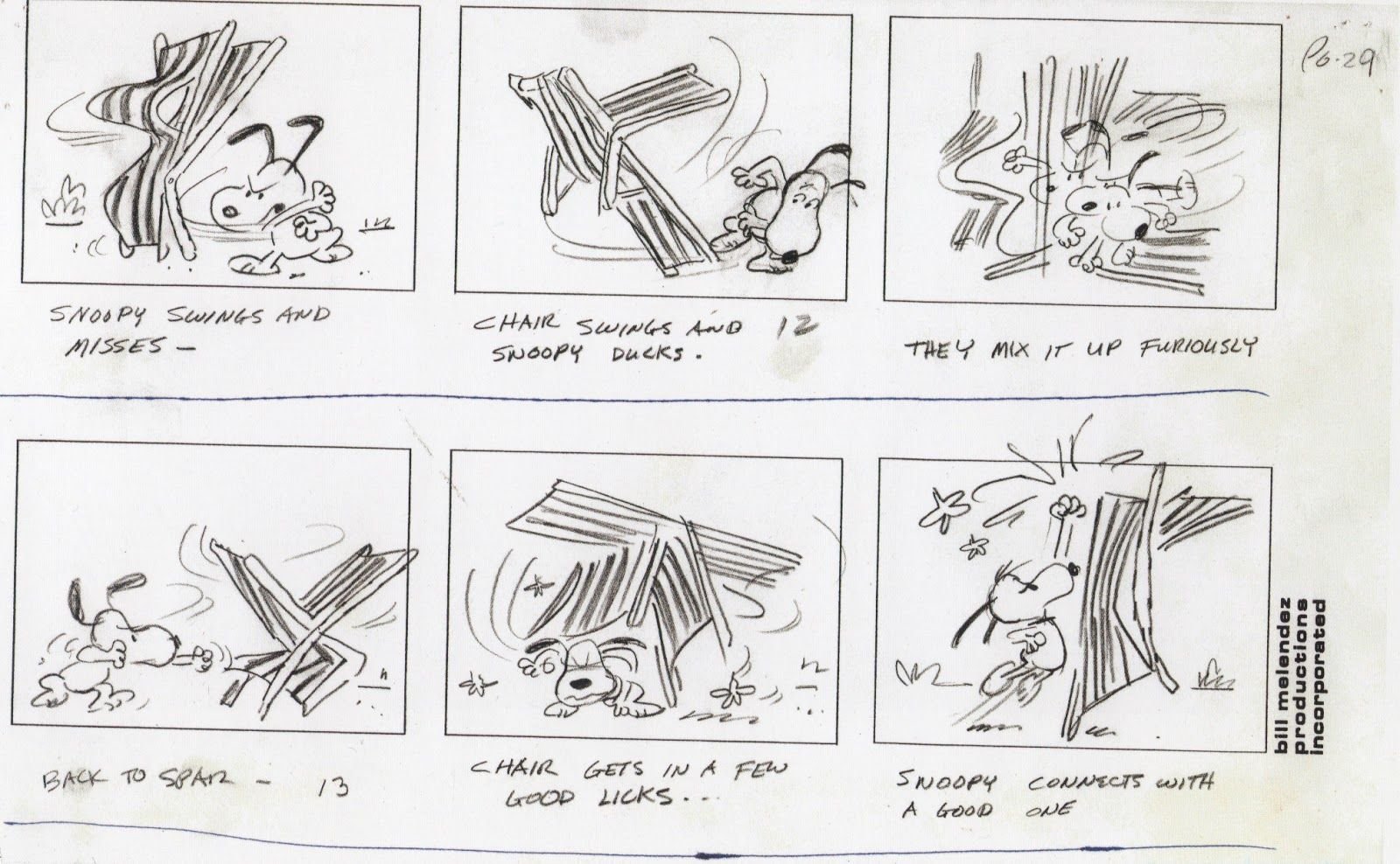 a_charlie_brown_thanksgiving, artist_unknown, peanuts, production_materials, storyboard, western