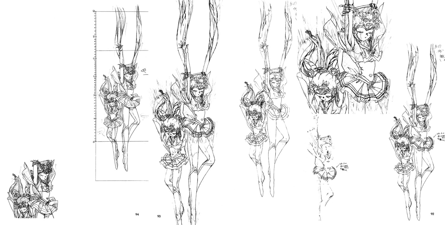 artist_unknown, bishoujo_senshi_sailor_moon, bishoujo_senshi_sailor_moon_super_s, genga, katsumi_tamegai, production_materials
