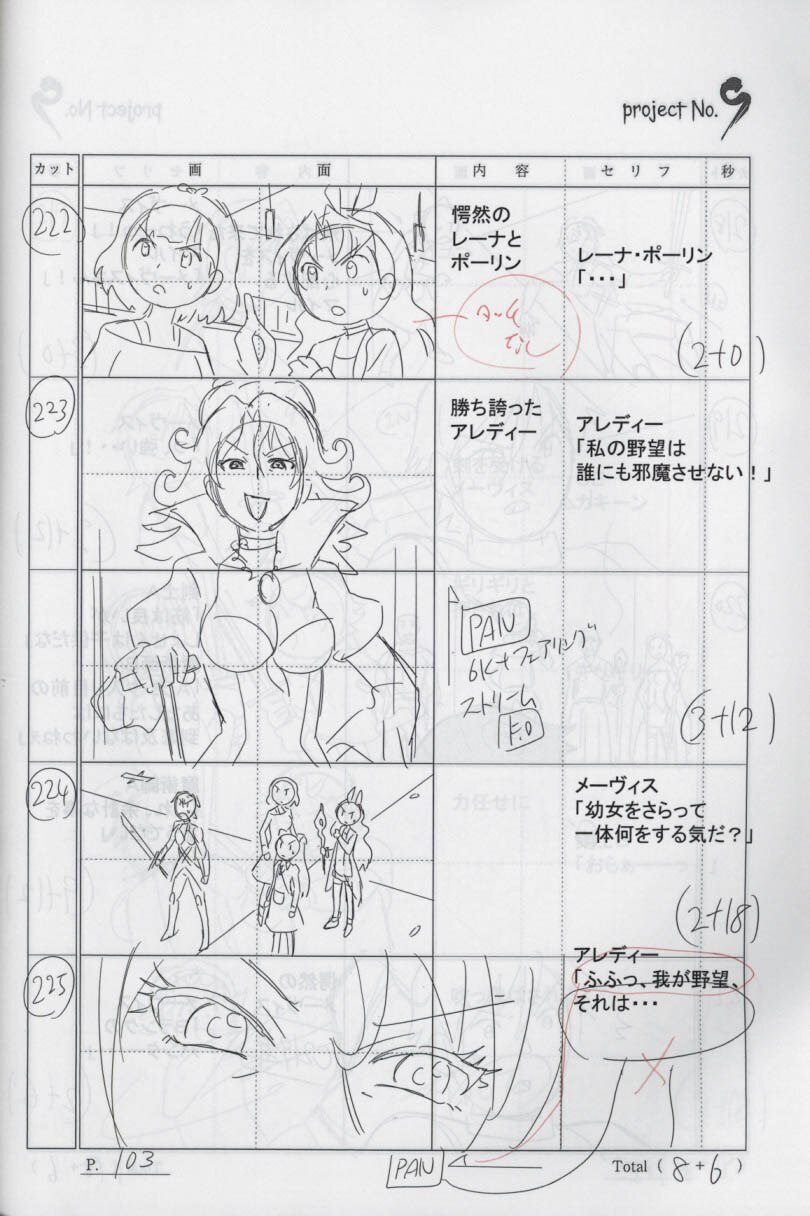 masahiko_ota, production_materials, storyboard, watashi_nouryoku_wa_heikinchi_de_tte_itta_yo_ne!