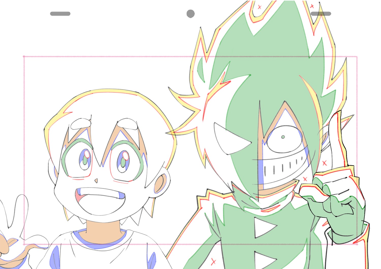 black_channel, genga, production_materials, web, yama_tsukushi