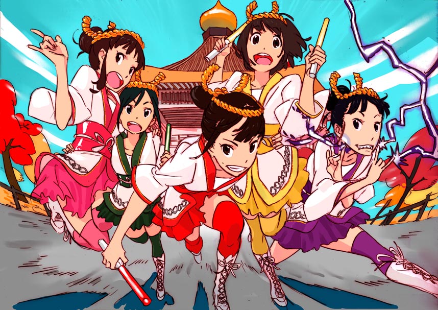 illustration, momoiro_clover, sushio, web