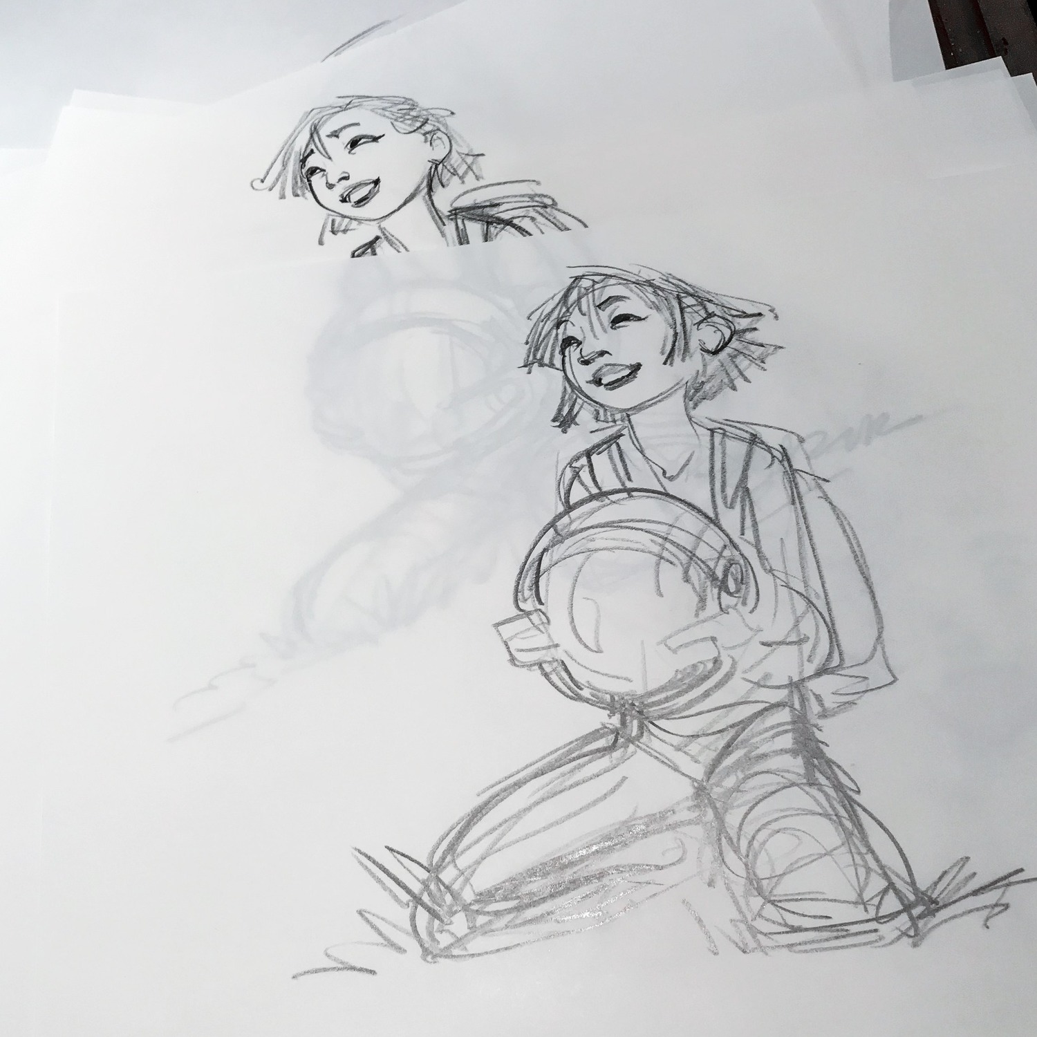 genga, glen_keane, over_the_moon, production_materials, western