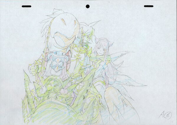 choose_your_life_cm, final_fantasy, final_fantasy_xiv, genga, presumed, production_materials, takeshi_honda