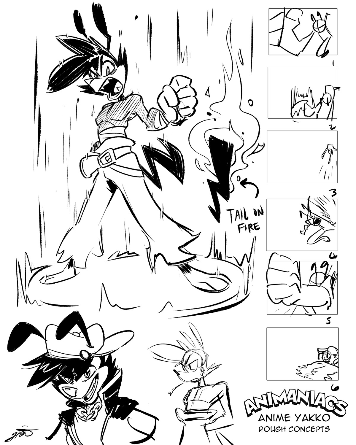 animaniacs, animaniacs_(2020), character_design, concept_art, genevieve_tsai, production_materials, settei, western