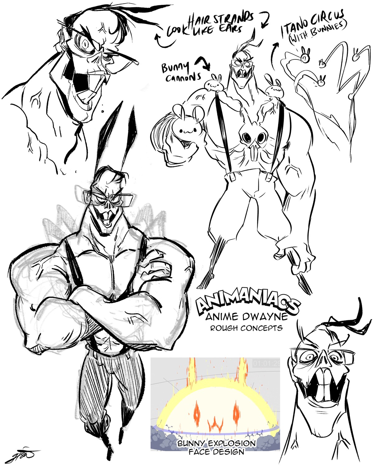 animaniacs, animaniacs_(2020), character_design, concept_art, genevieve_tsai, production_materials, settei, western