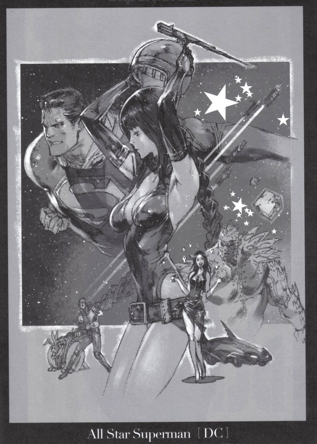 illustration, superhero2_(doujinshi), tsubasa_masao