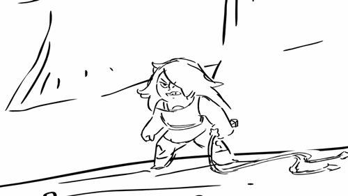 animated, joe_johnston, production_materials, steven_universe, storyboard, western