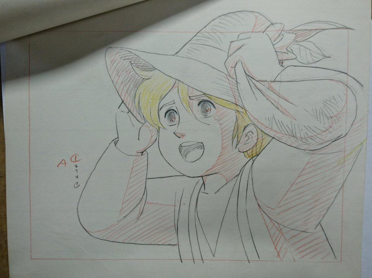 akio_sugino, genga, ie_naki_ko, production_materials