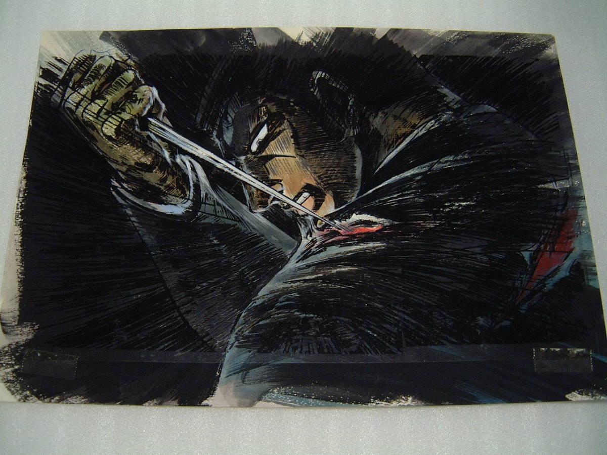 akio_sugino, genga, golgo_13_the_professional, production_materials, shichiro_kobayashi