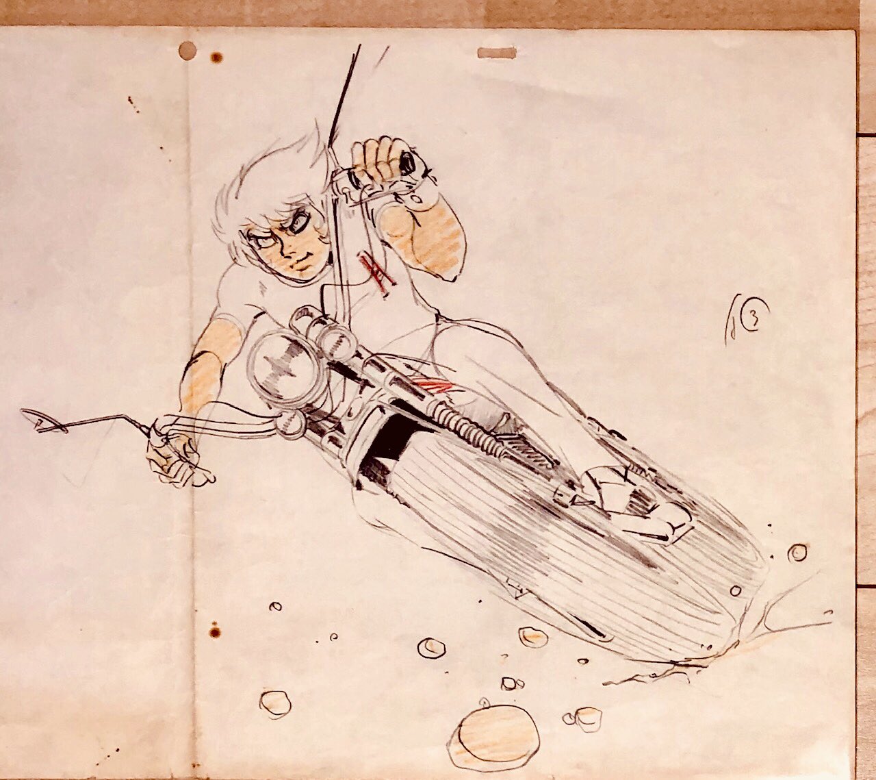 devilman, genga, kazuo_komatsubara, mazinger_series, mazinger_z_tai_devilman, production_materials