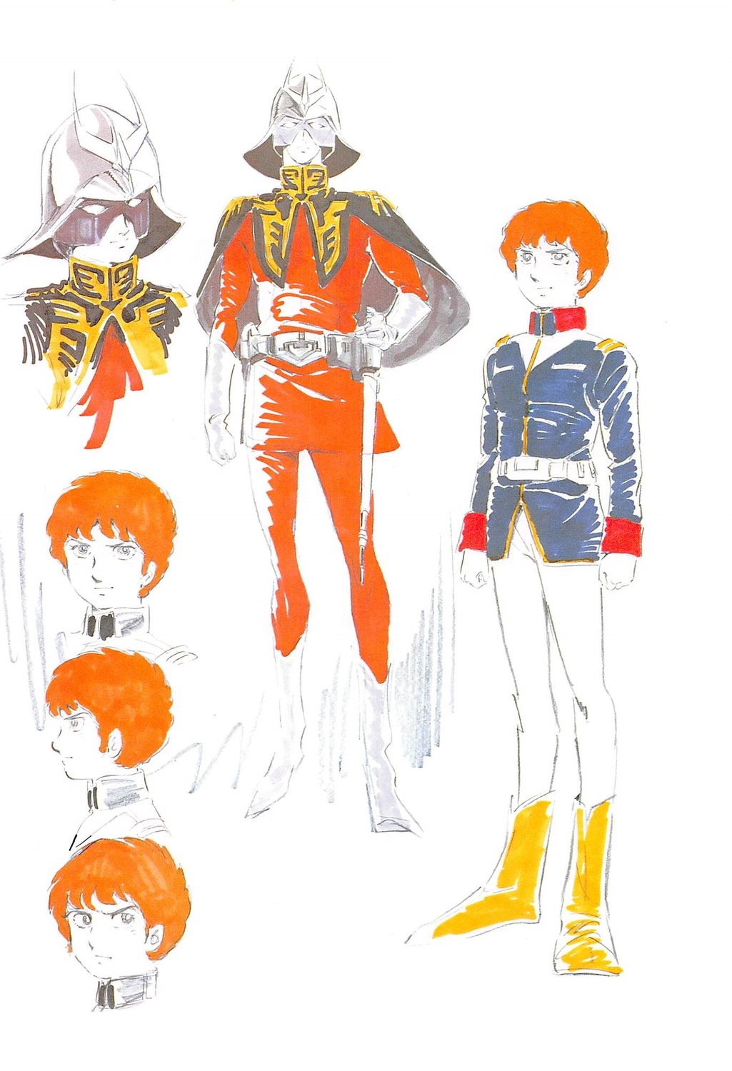 character_design, concept_art, gundam, mobile_suit_gundam, production_materials, settei, yoshikazu_yasuhiko