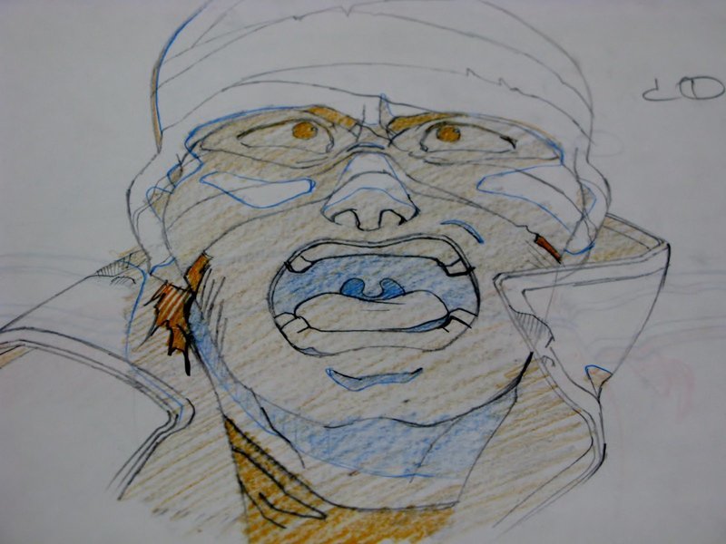 artist_unknown, genga, production_materials, violence_jack, violence_jack_hell's_wind_hen