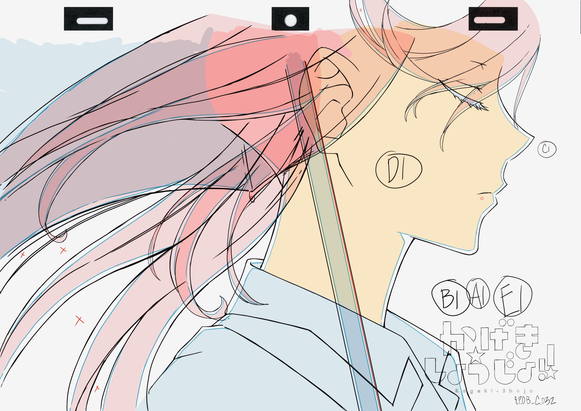 animated, atelier_gokujou, genga, kageki_shoujo, production_materials