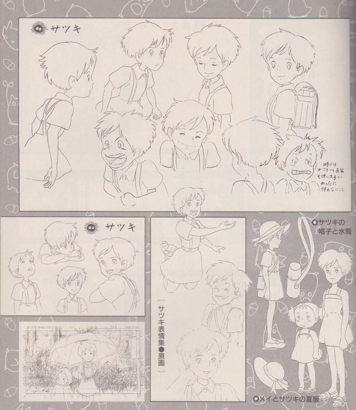 character_design, my_neighbor_totoro, production_materials, settei, yoshiharu_sato