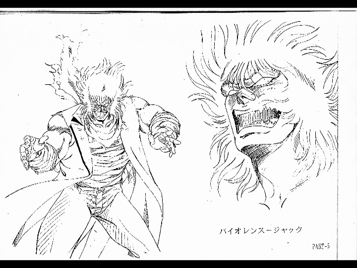 character_design, production_materials, settei, takuya_wada, violence_jack, violence_jack_jigoku_gai_hen