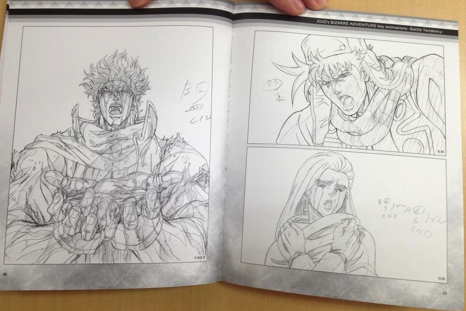 genga, jojo's_bizarre_adventure_(2012), jojo's_bizarre_adventure_series, masahiko_komino, presumed, production_materials