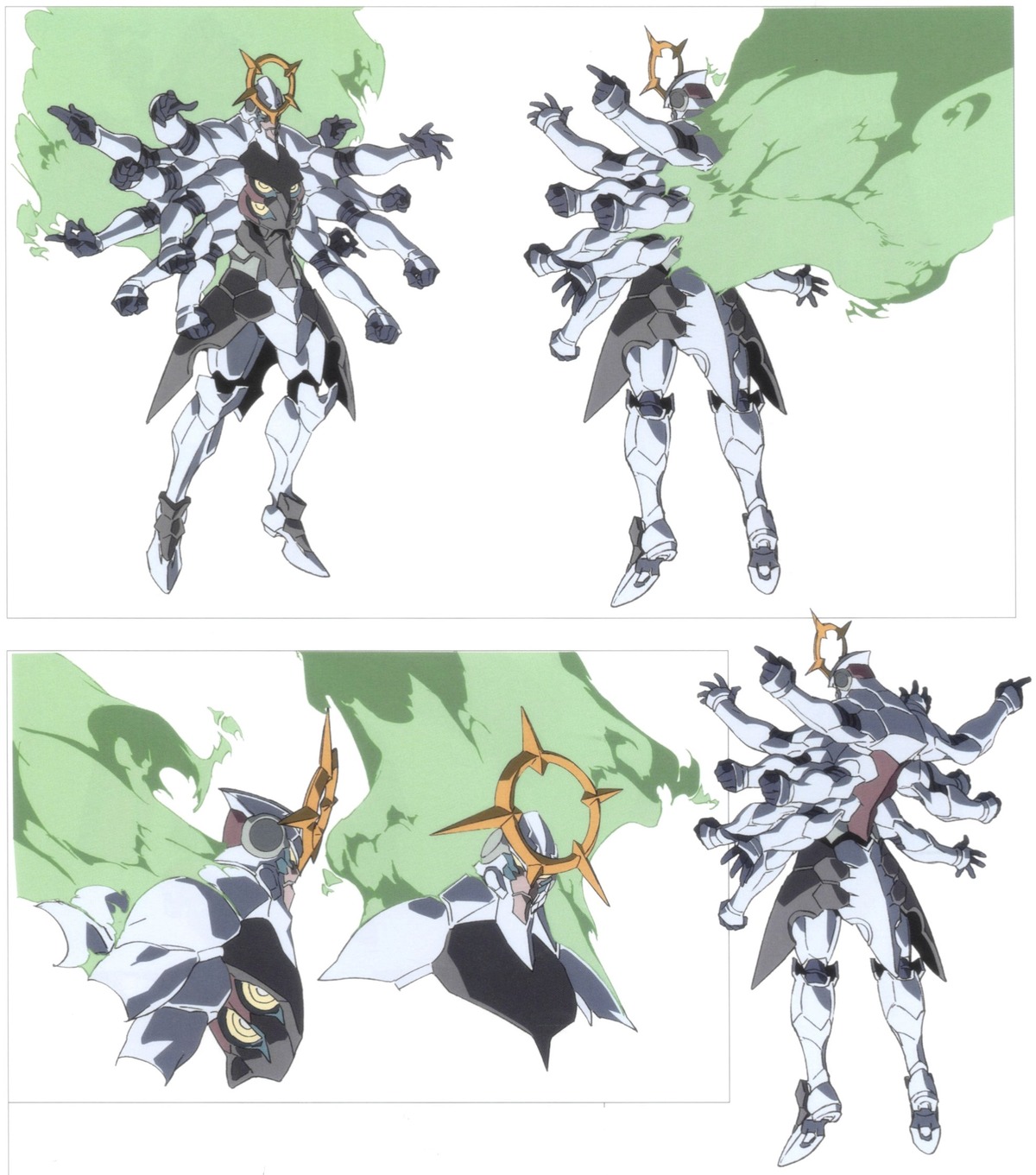 mecha, mechanical_design, production_materials, settei, tengen_toppa_gurren_lagann:_lagann-hen, tengen_toppa_gurren_lagann_series, yoh_yoshinari