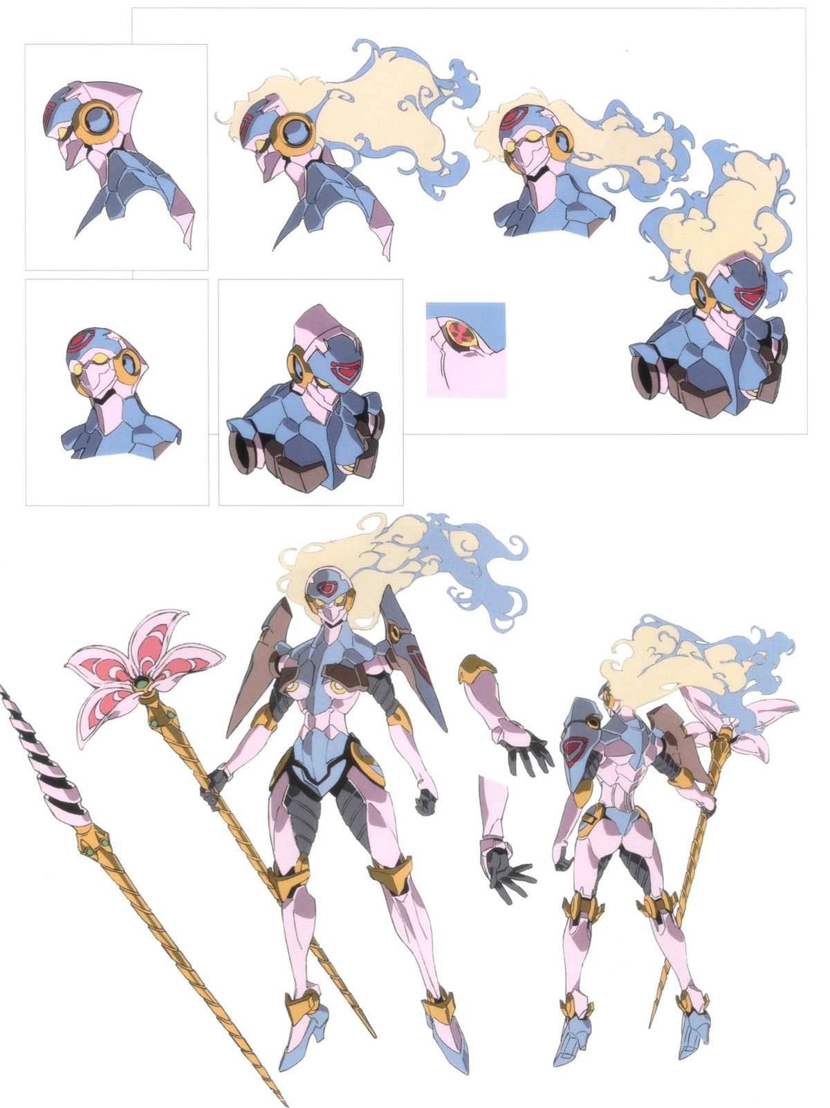 mecha, mechanical_design, production_materials, settei, tengen_toppa_gurren_lagann:_lagann-hen, tengen_toppa_gurren_lagann_series, yoh_yoshinari