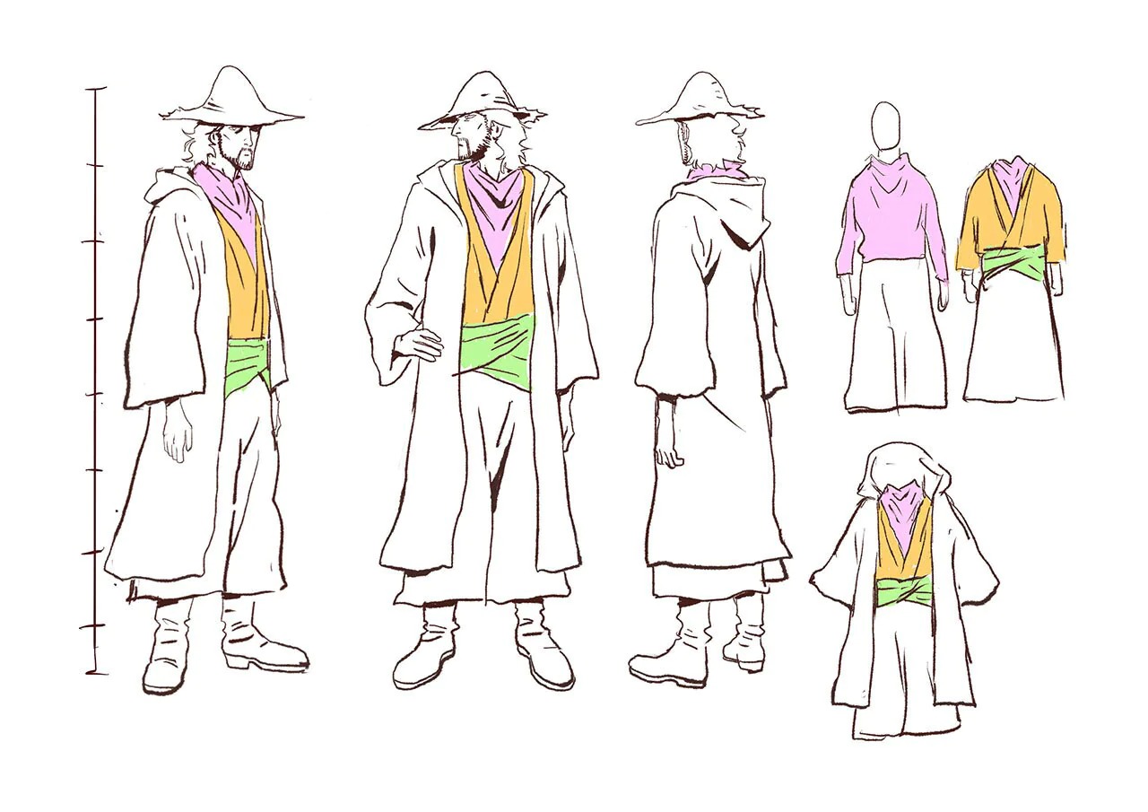 akakiri, character_design, naoyuki_asano, production_materials, settei, star_wars, star_wars_visions, star_wars_visions_volume_1