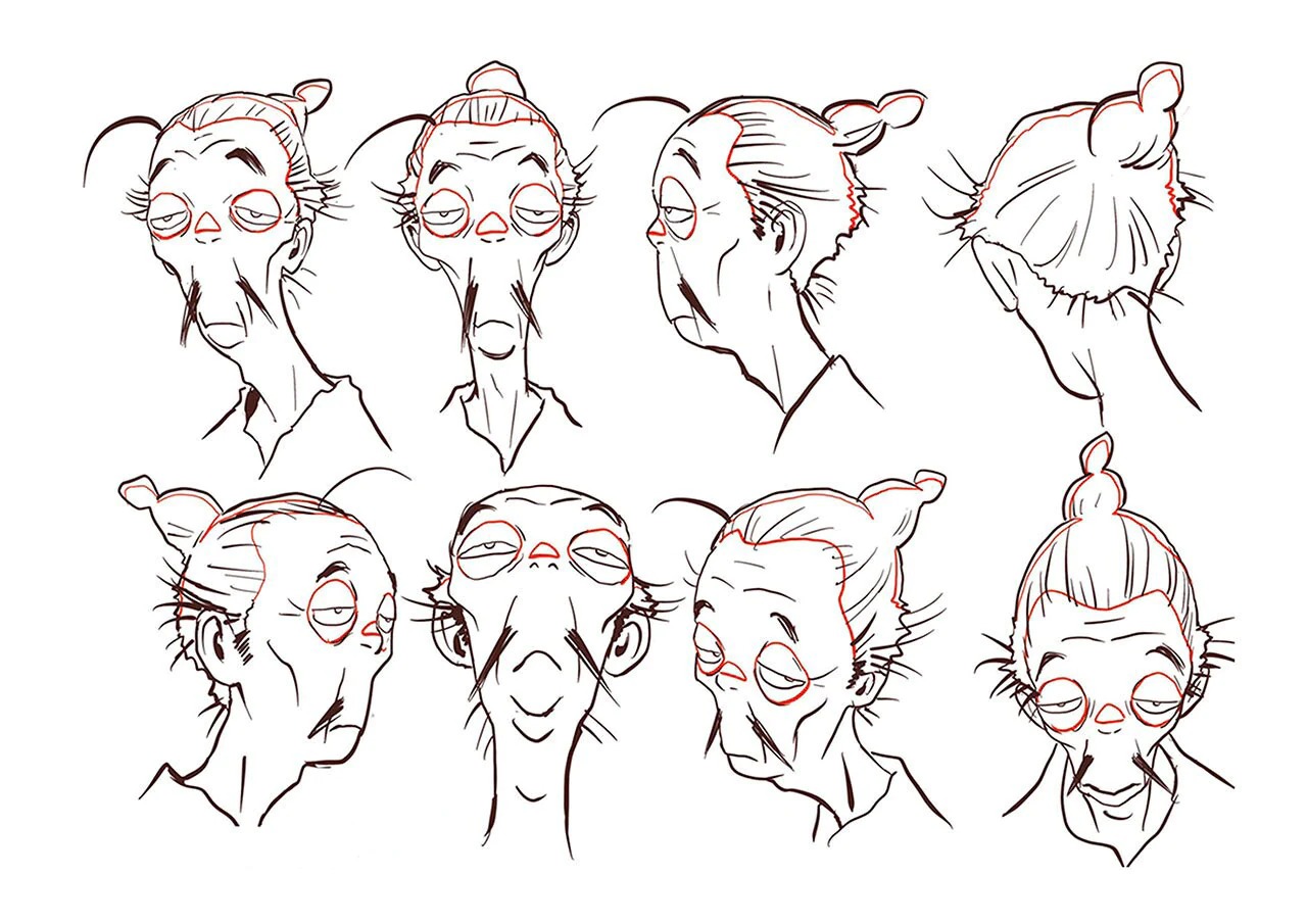 akakiri, character_design, naoyuki_asano, production_materials, settei, star_wars, star_wars_visions, star_wars_visions_volume_1