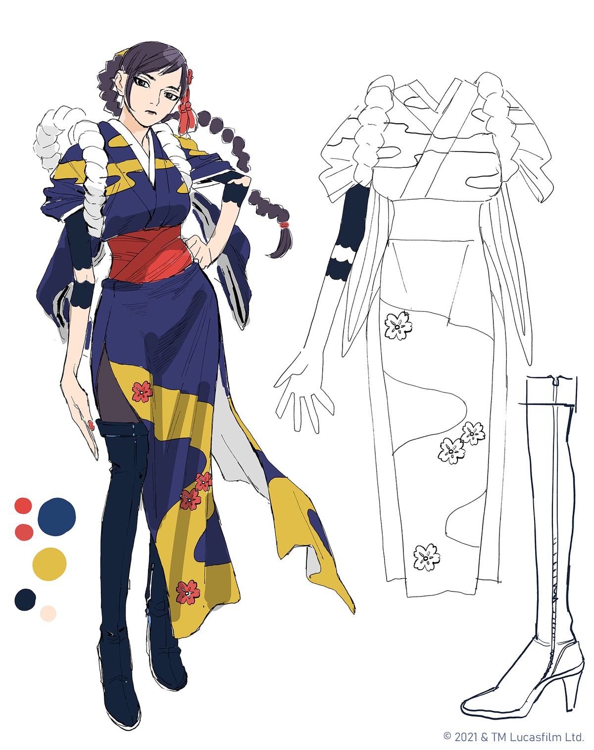 character_design, daiki_yamazaki, lop_and_ocho, production_materials, settei, star_wars, star_wars_visions, star_wars_visions_volume_1