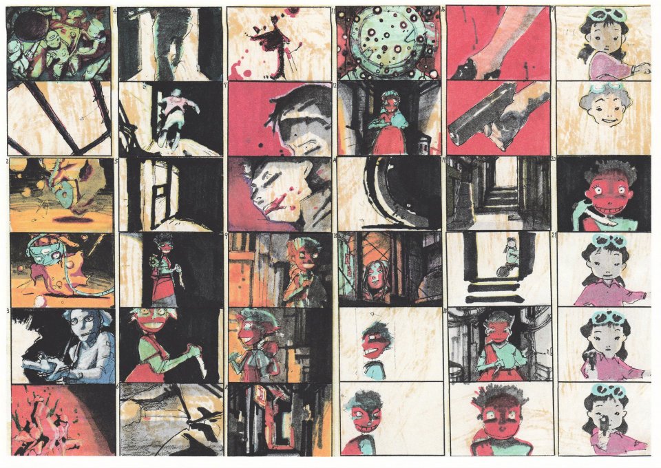 extra, koji_morimoto, production_materials, storyboard