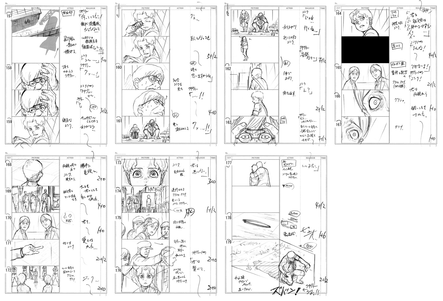 production_materials, shingeki_no_kyojin, shingeki_no_kyojin_series, shingeki_no_kyojin_the_final_season, storyboard, yuichiro_hayashi