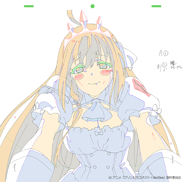 genga, mahmoud_moftah, princess_connect_re:dive, princess_connect_re:dive_season_2, princess_connect_re:dive_tv, production_materials, tomoka_tamatani