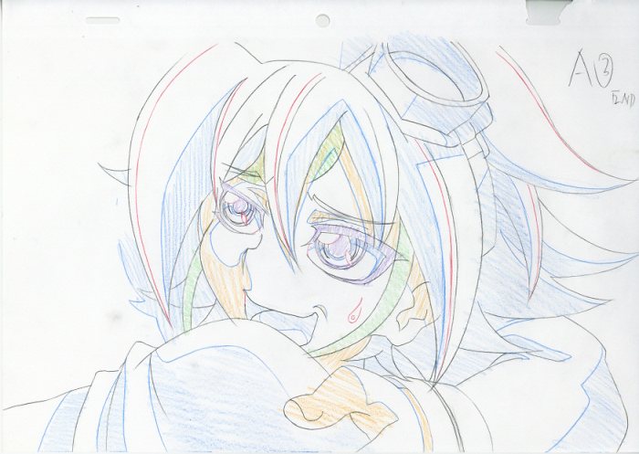 genga, momoko_makiuchi, production_materials, yu-gi-oh!, yu-gi-oh!_arc_v