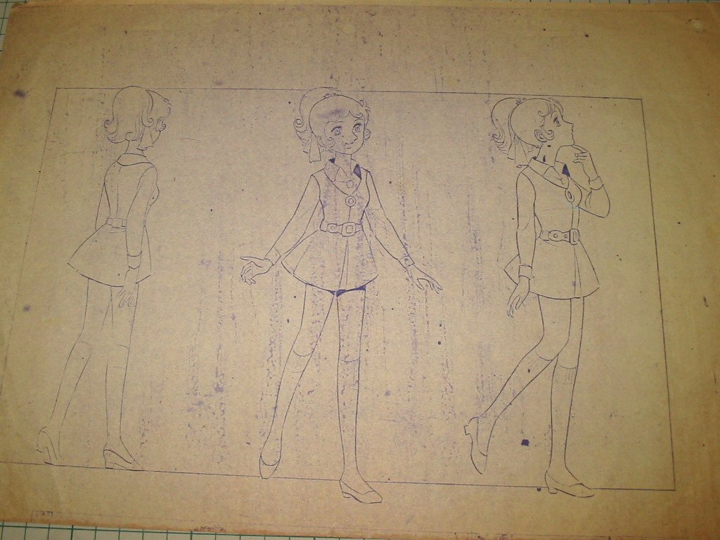 character_design, mahou_no_mako-chan, production_materials, settei, shinya_takahashi_(1943)