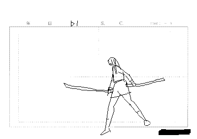 animated, ga-rei:_zero, kenichi_kutsuna, layout, production_materials