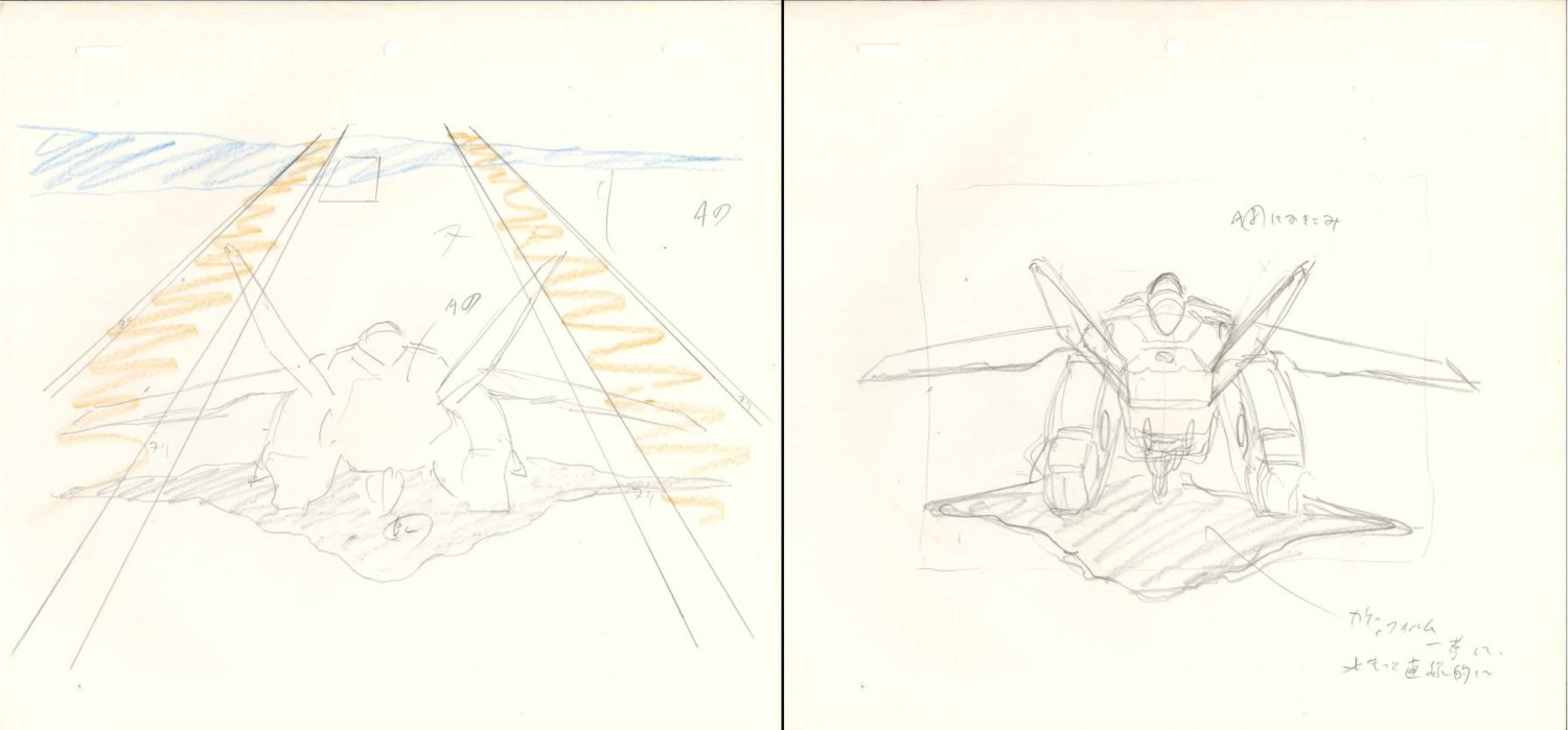 genga, macross_saga, production_materials, rough, the_super_dimension_fortress_macross, toshihiro_hirano