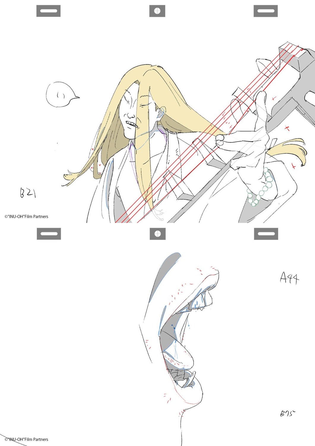 genga, inu-oh, kenji_zenba, production_materials
