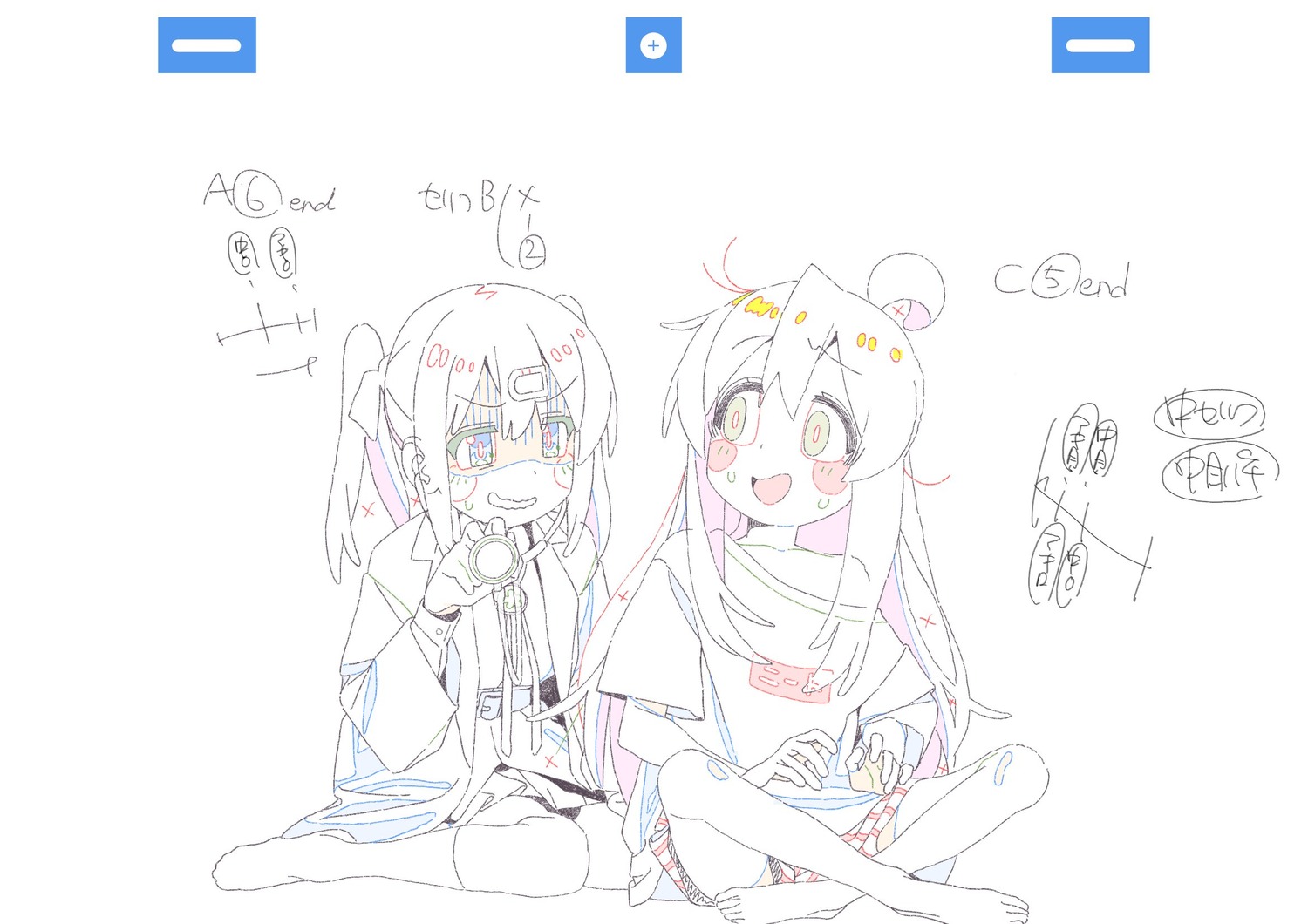 genga, oniichan_wa_oshimai!, production_materials, tomohiro_machino