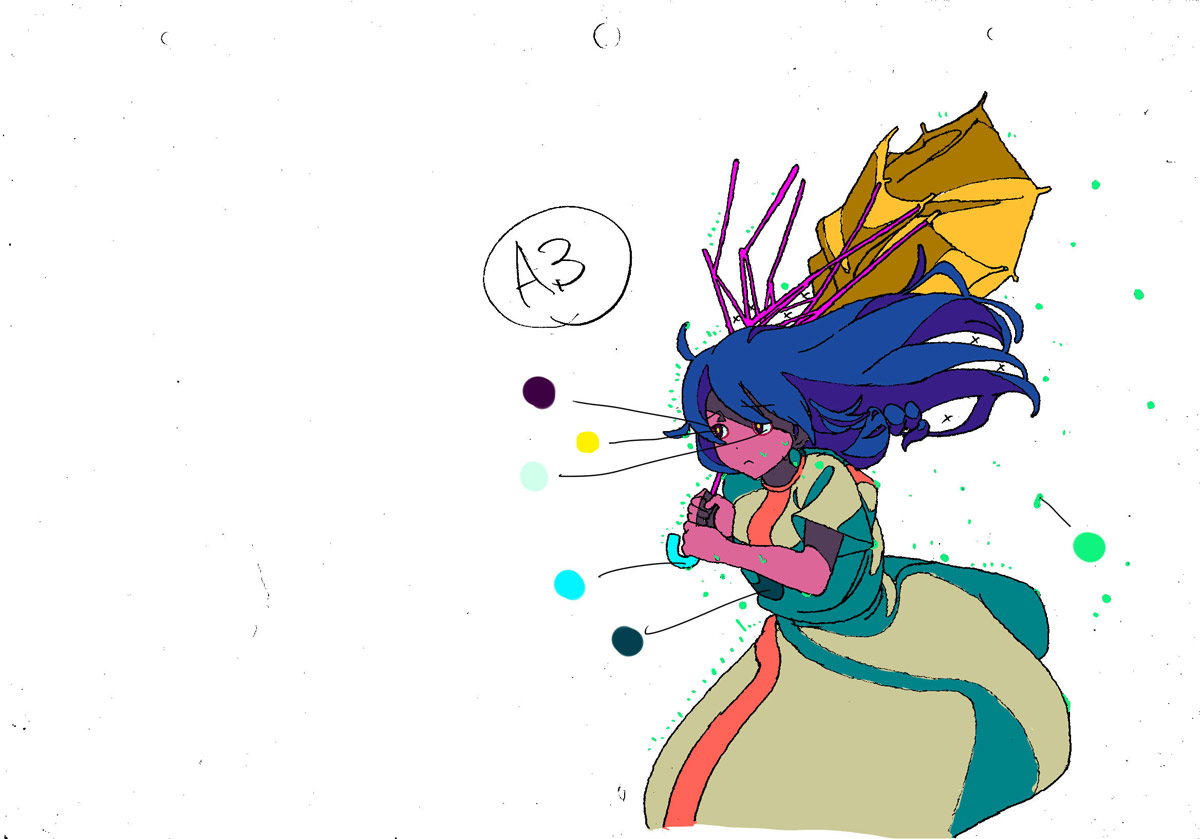 genga, nihonbashi_koukashita_r_keikaku, production_materials, ryosuke_nishii