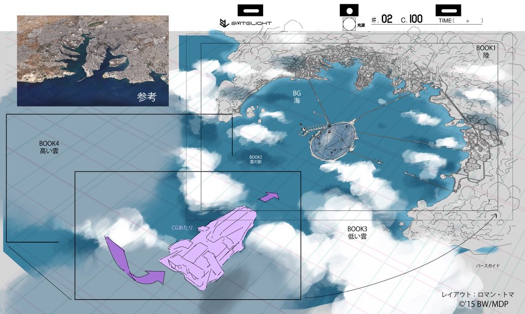 layout, macross_delta, macross_saga, production_materials, thomas_romain