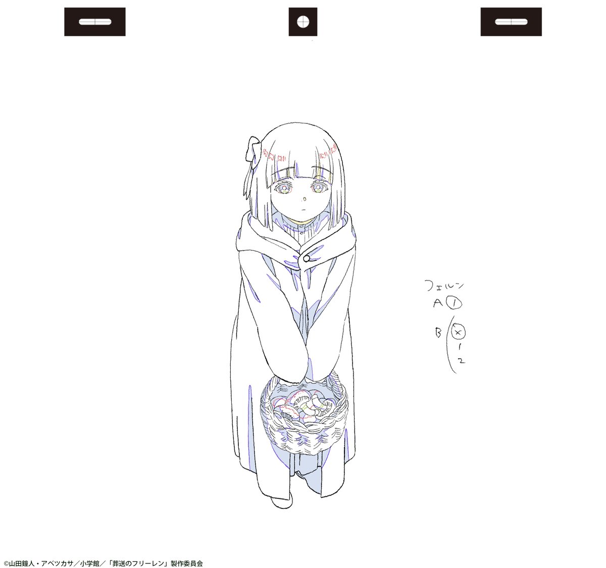 genga, kanata_yanagisawa, production_materials, sousou_no_frieren, sousou_no_frieren_series