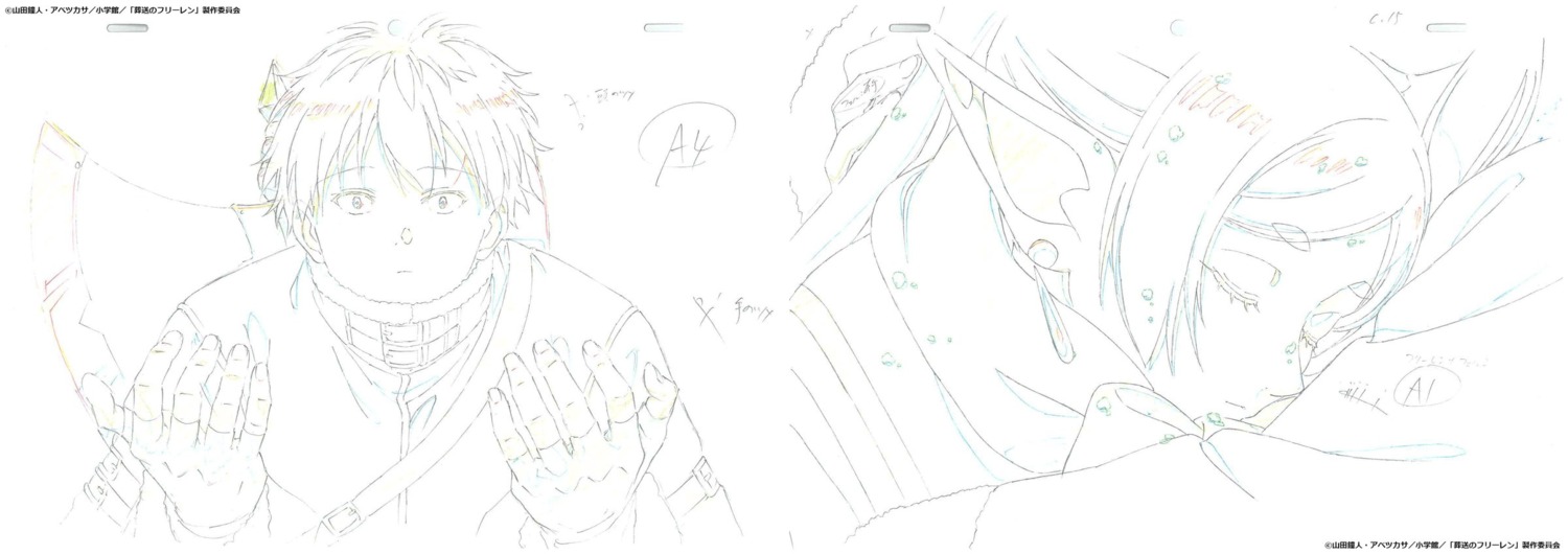 genga, harumi_takagi, production_materials, sousou_no_frieren, sousou_no_frieren_series