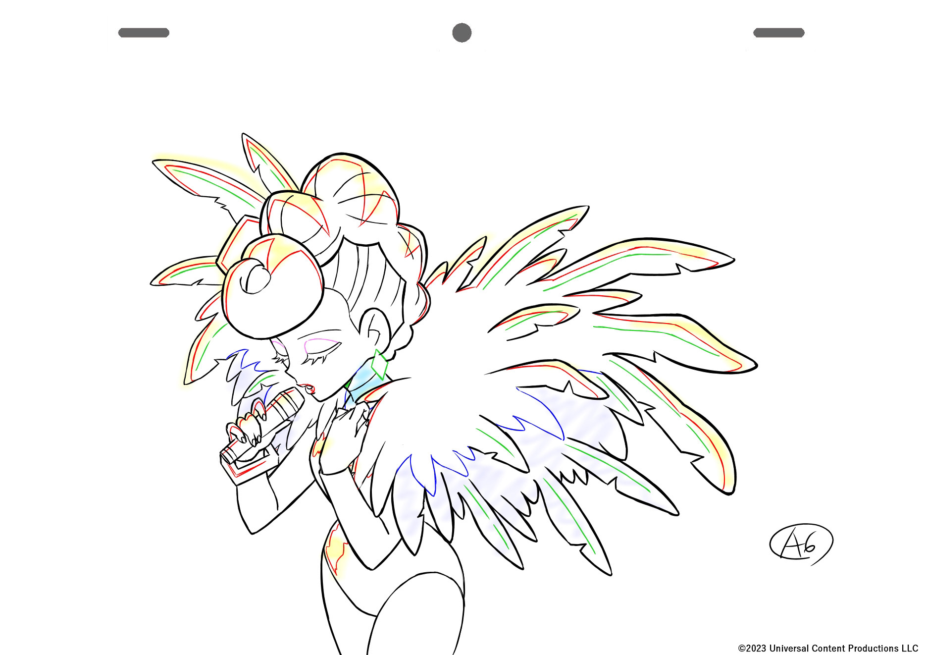 genga, production_materials, scott_pilgrim_takes_off, yuka_koiso