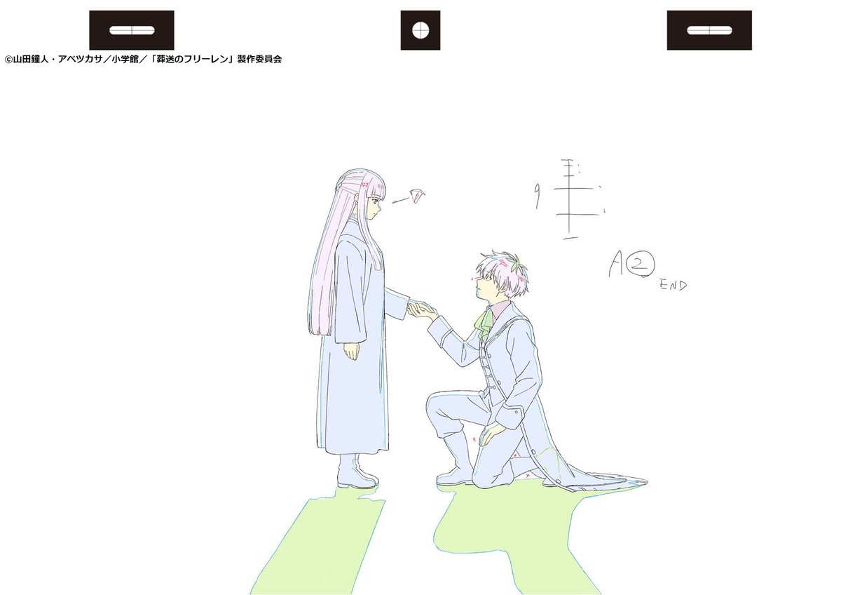 chie_morita, genga, production_materials, sousou_no_frieren, sousou_no_frieren_series