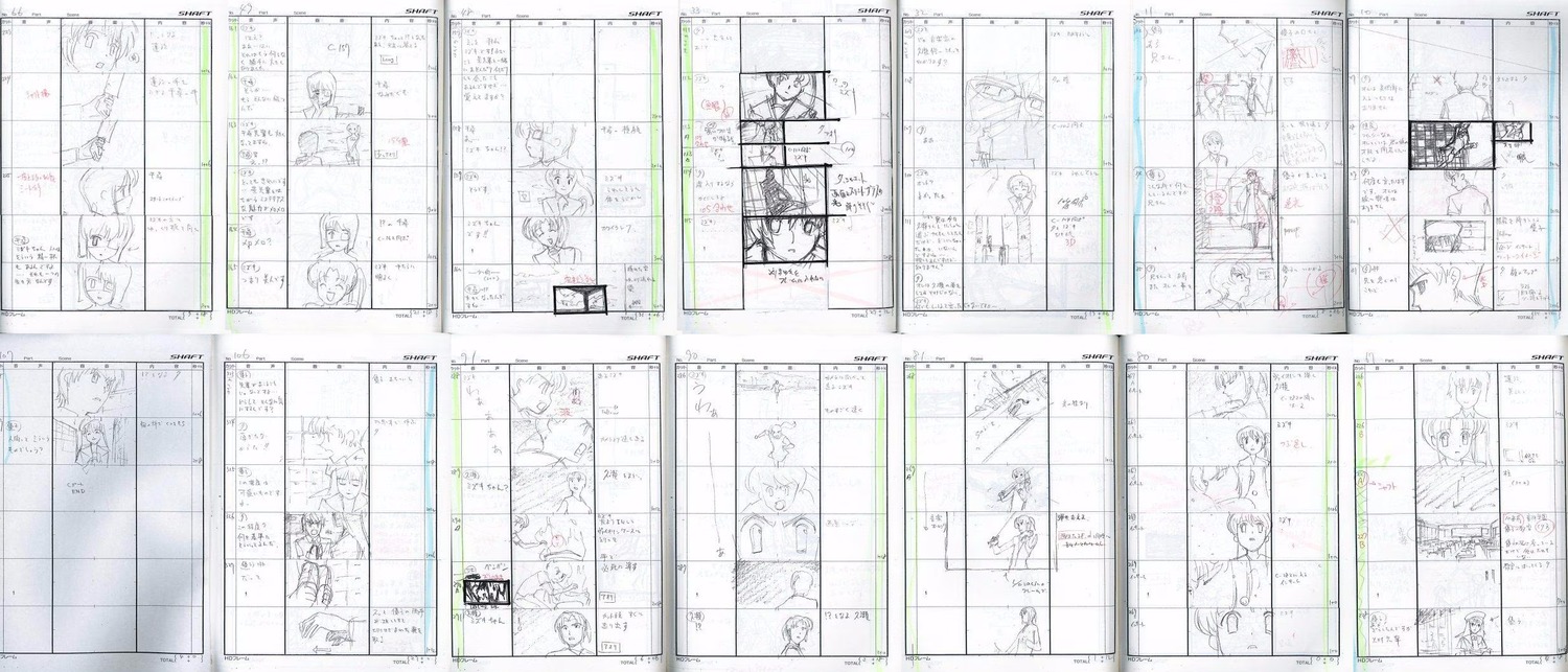 akiyuki_shinbo, ef:_a_tale_of_melodies, nobuyuki_takeuchi, production_materials, storyboard