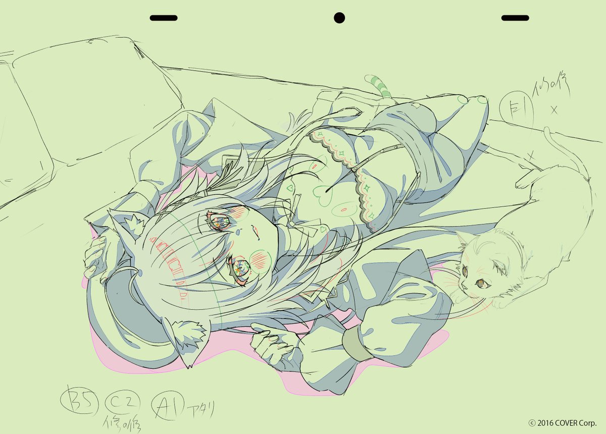 correction, hololive, kou_aine, nekokaburi-na, production_materials