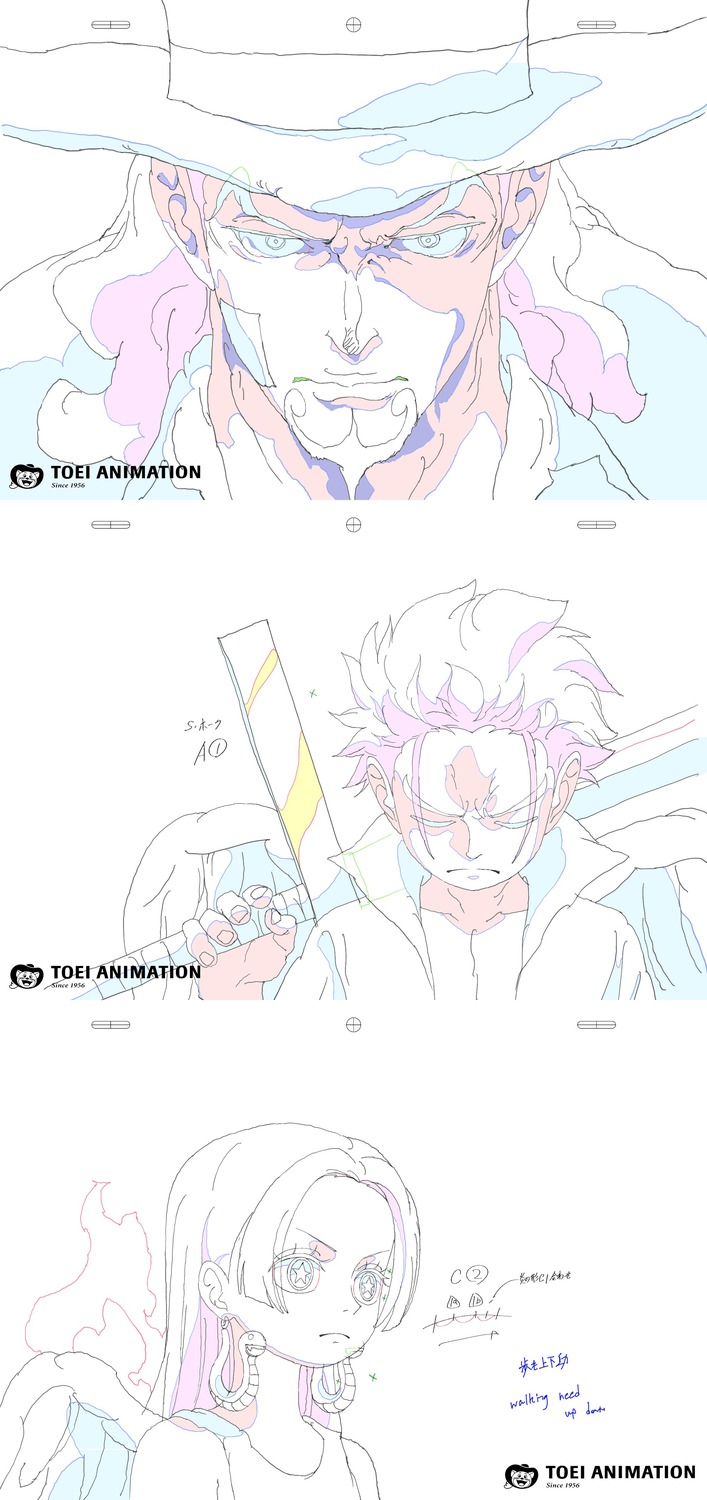 genga, one_piece, production_materials, shinnosuke_tanaka