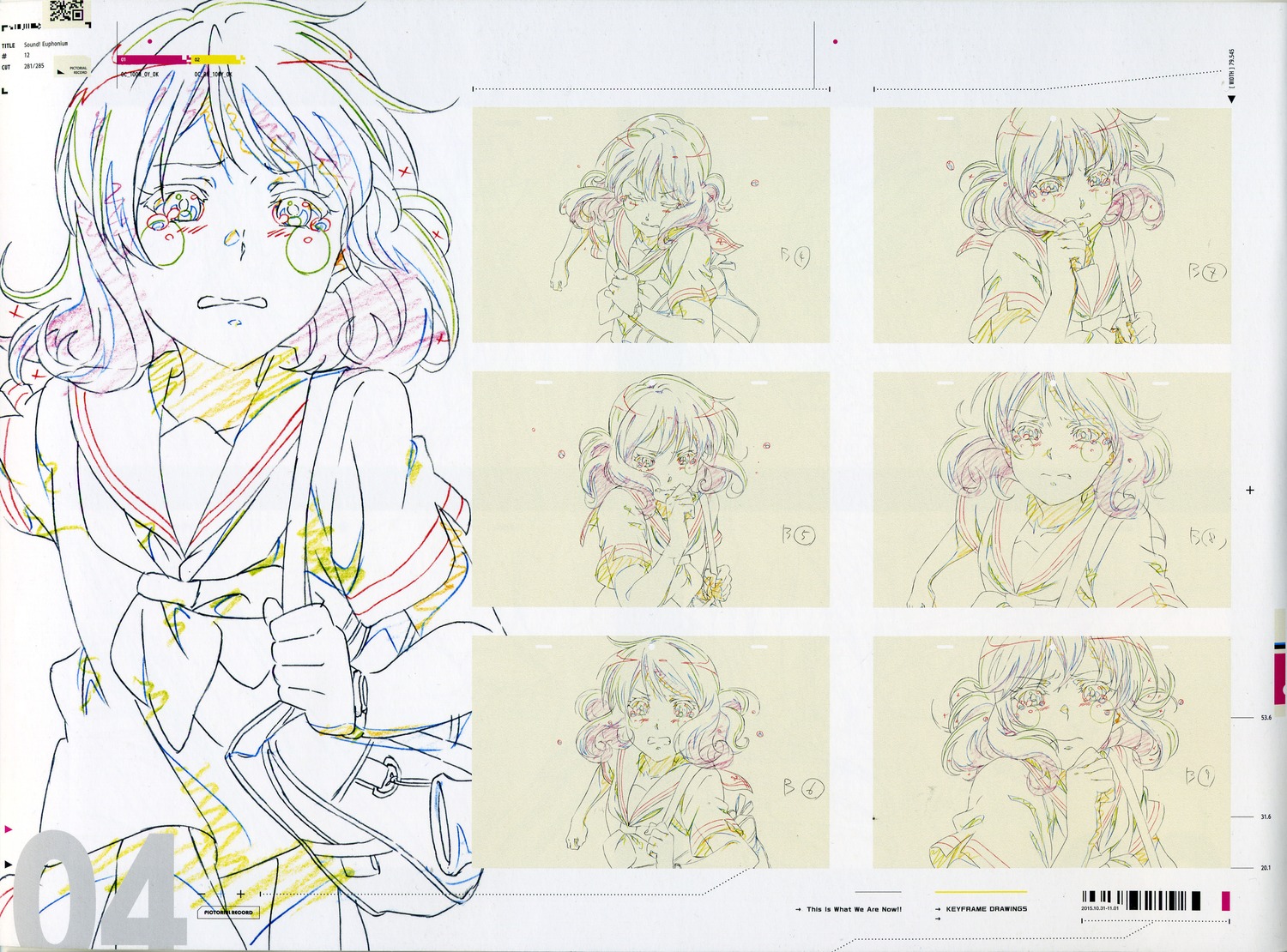 genga, hibike!_euphonium, hibike!_euphonium_series, hiroshi_karata, production_materials